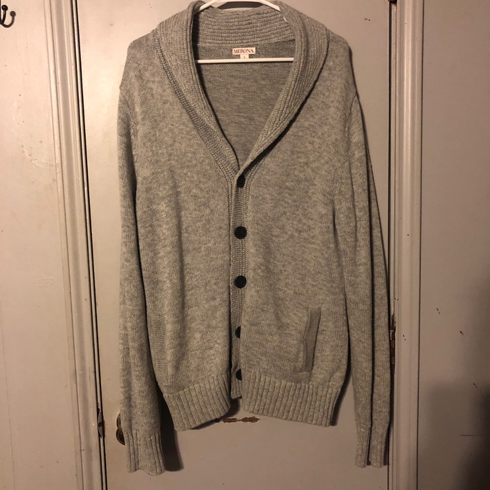 Grey Cardigan